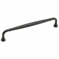 Traditional Pull, 7-9/16" Center-to-Center, Matte Black alt 0