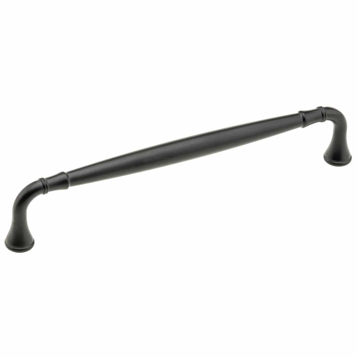 Traditional Pull, 7-9/16" Center-to-Center, Matte Black alt 0