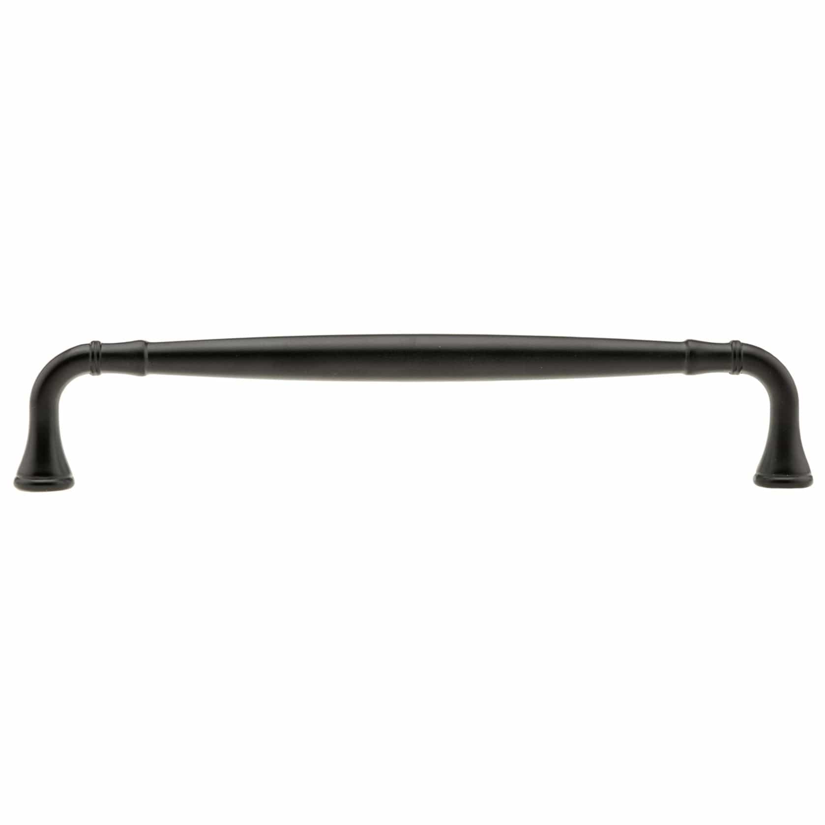 Traditional Pull, 7-9/16" Center-to-Center, Matte Black alt 0