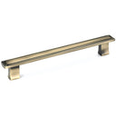 Traditional Pull, 7-9/16" Center-to-Center, Antique English alt 0