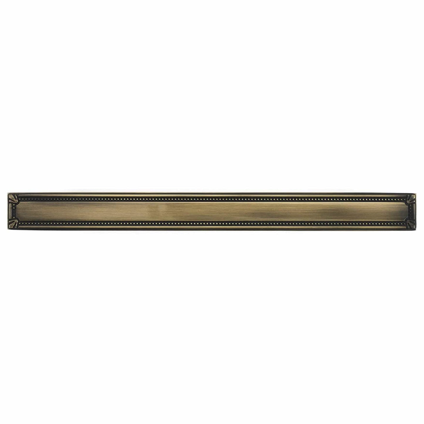 Traditional Pull, 7-9/16" Center-to-Center, Antique English alt 0