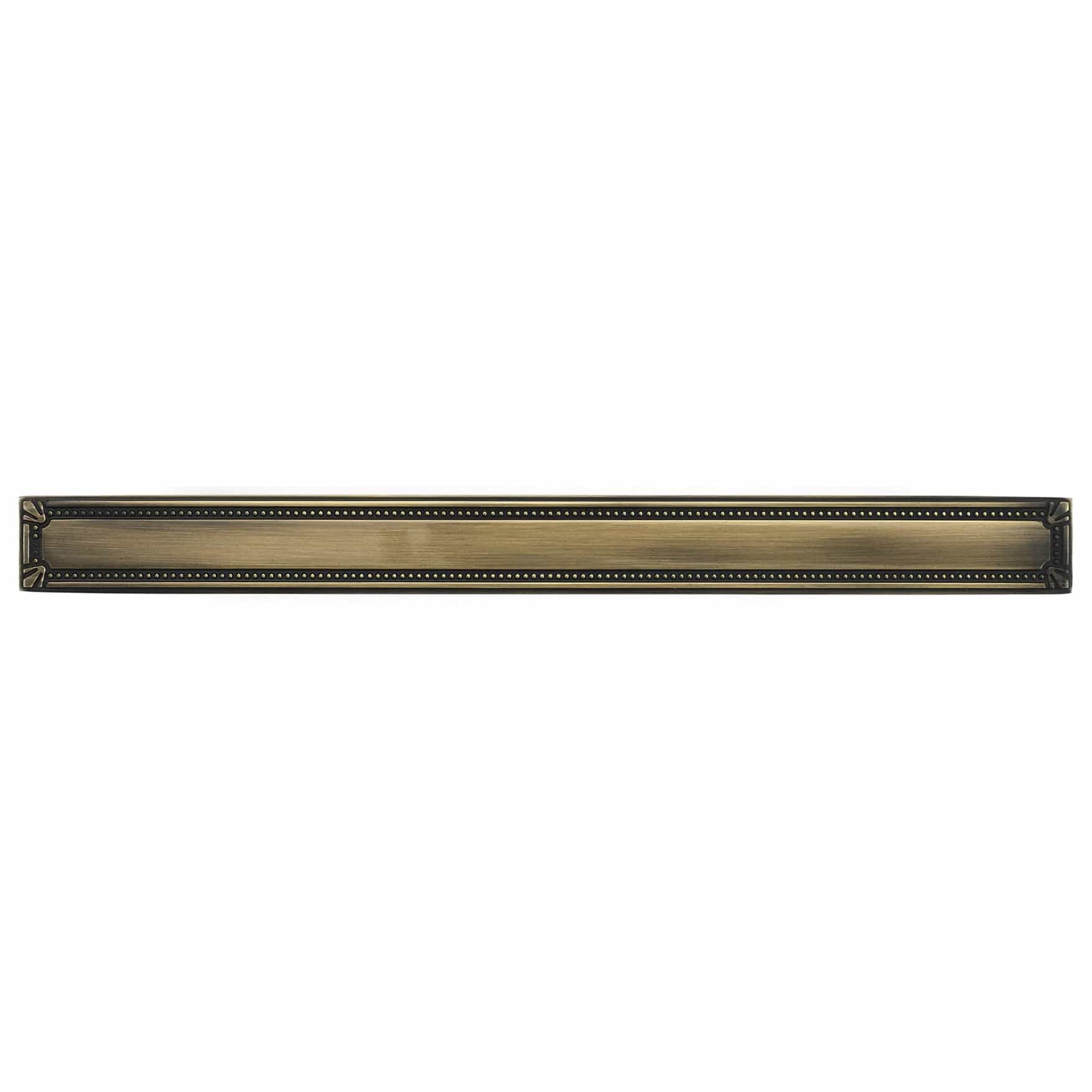 Traditional Pull, 7-9/16" Center-to-Center, Antique English alt 0