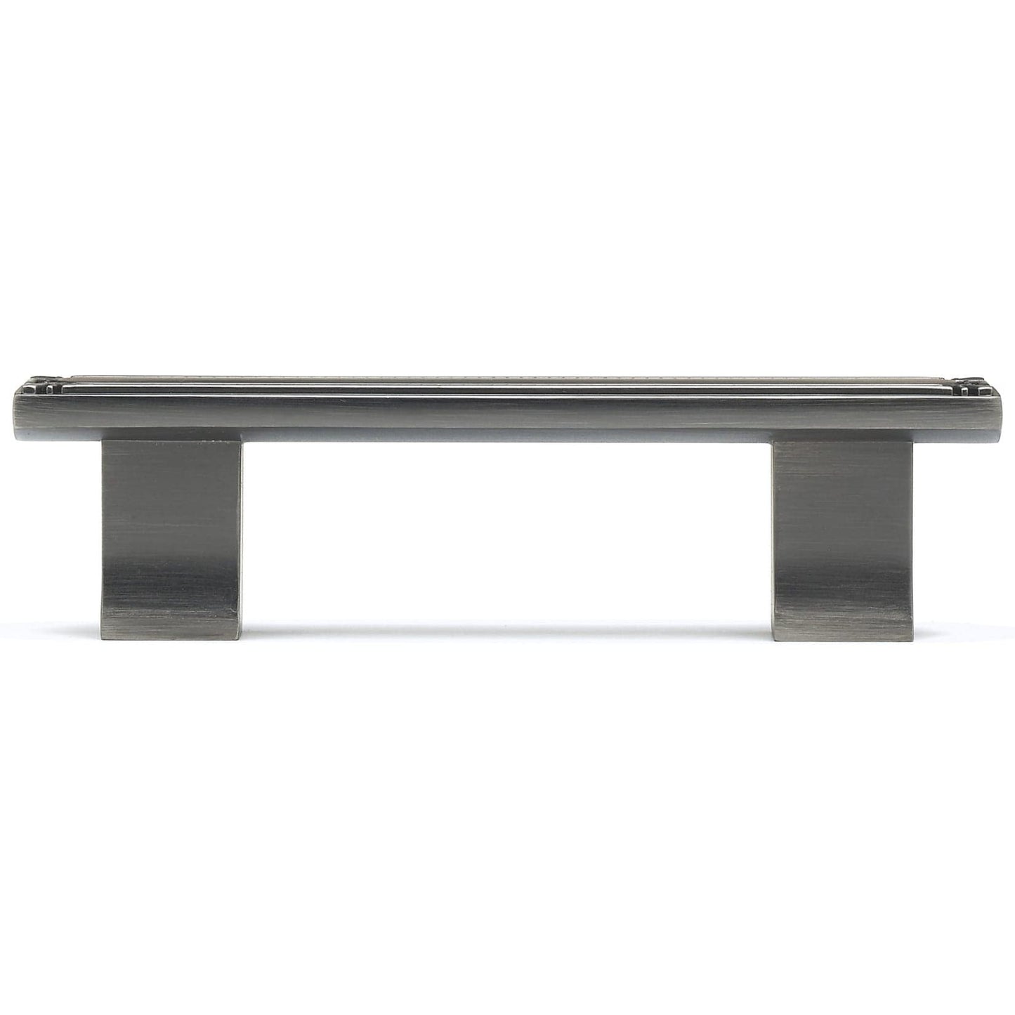 Traditional Pull, 3" Center-to-Center, Antique Nickel alt 0