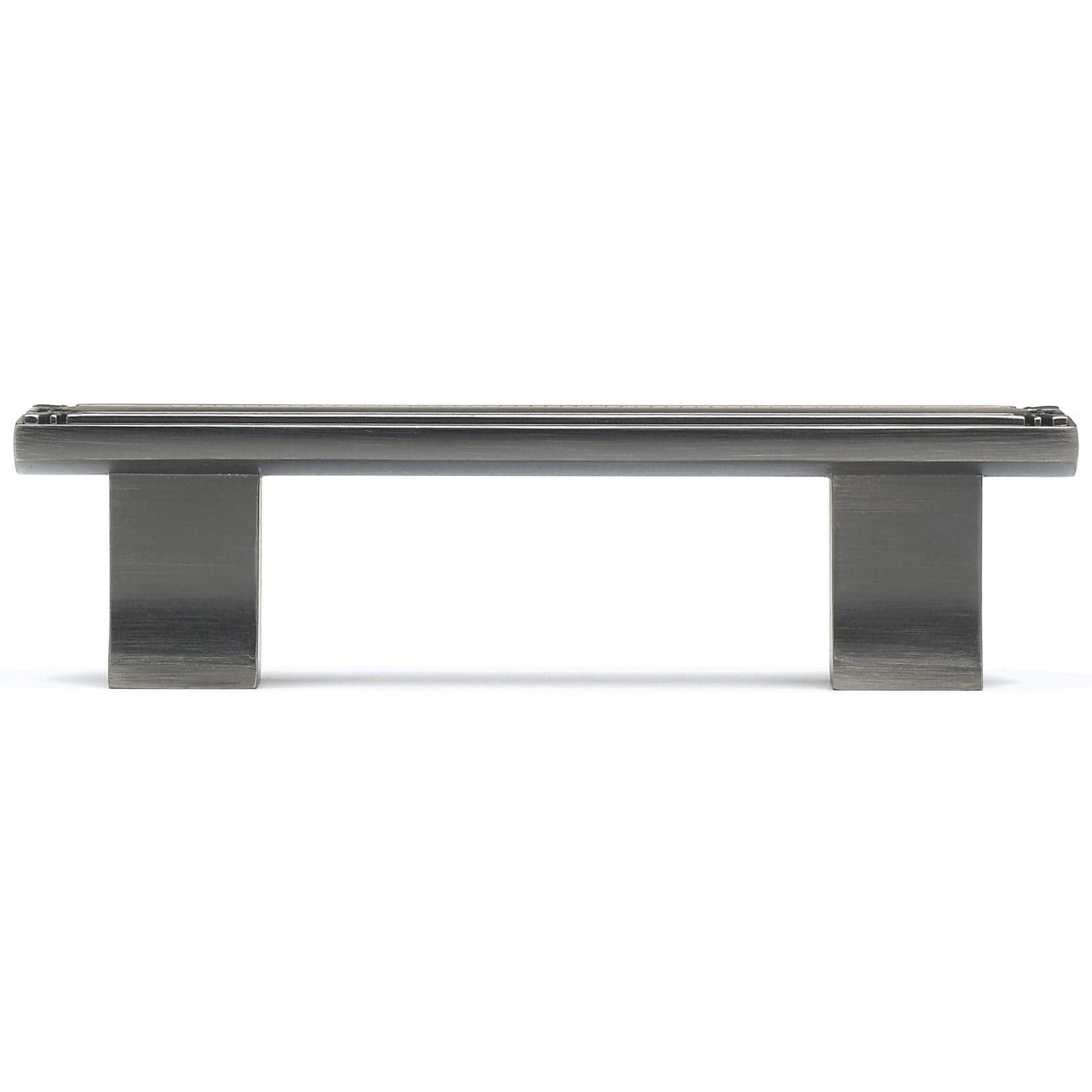 Traditional Pull, 3" Center-to-Center, Antique Nickel alt 0