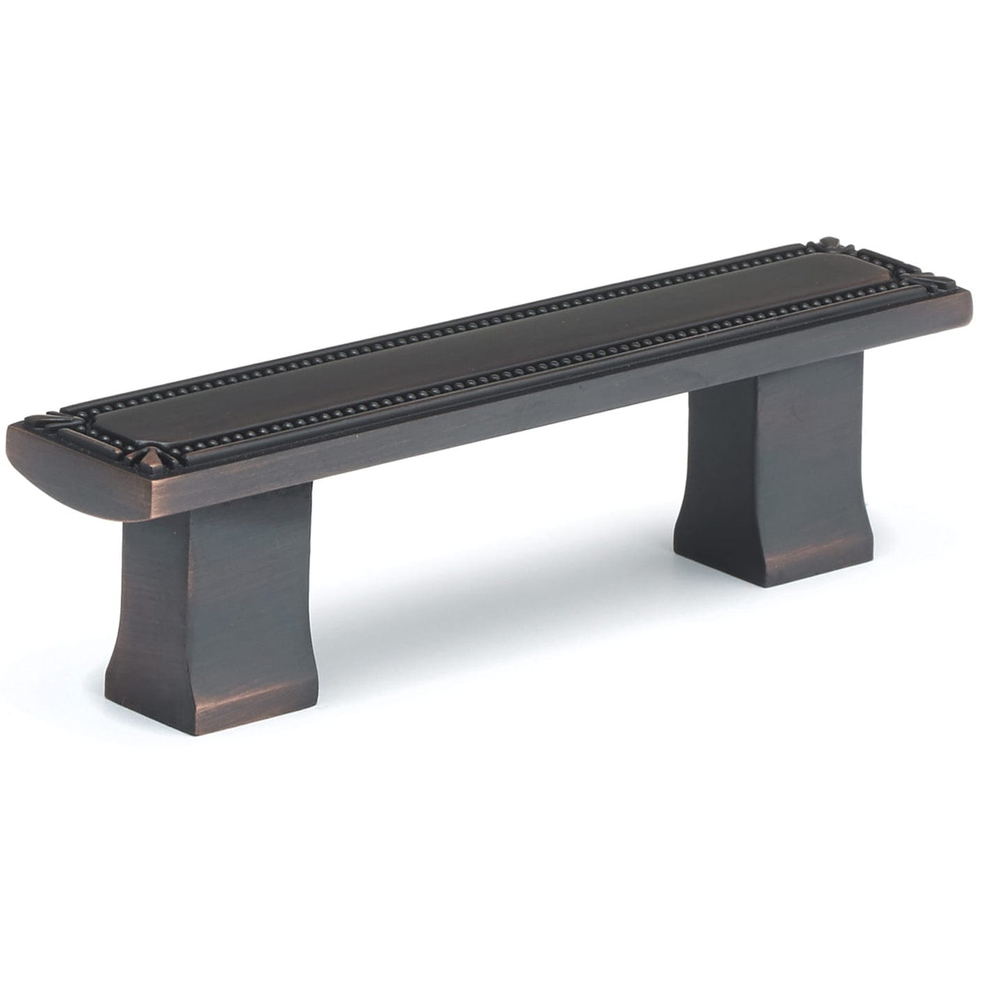 Traditional Pull, 3" Center-to-Center, Brushed Oil-Rubbed Bronze alt 0