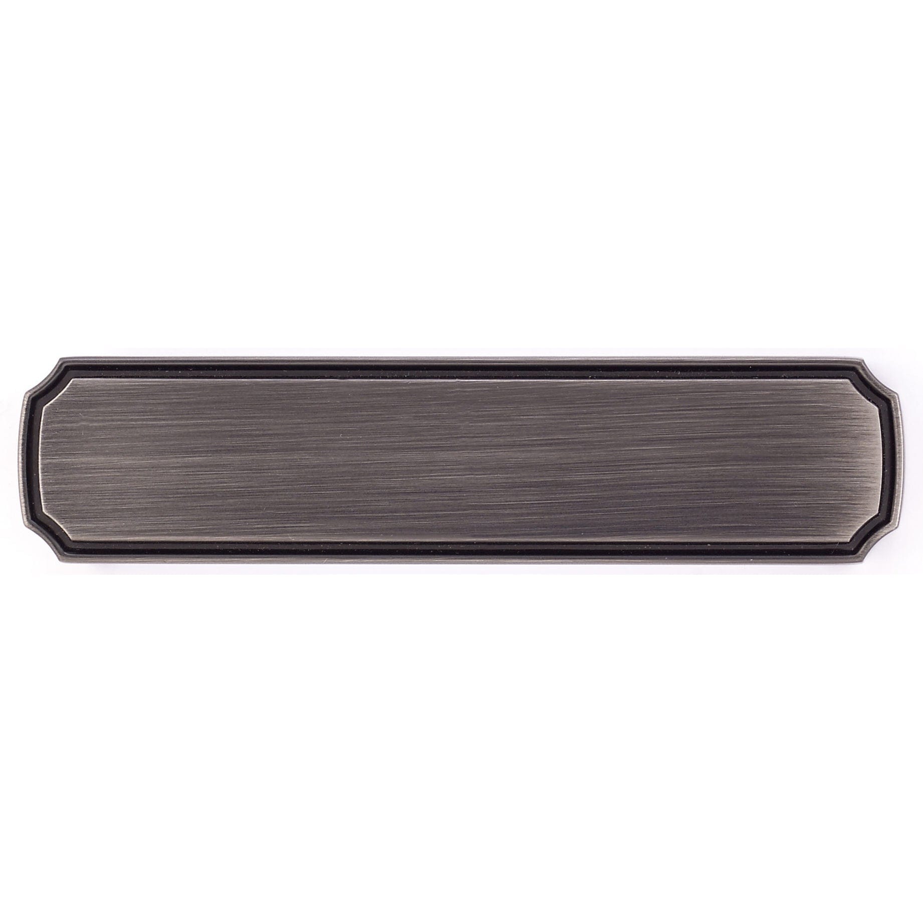 Transitional Pull, 3" Center-to-Center, Antique Nickel alt 0
