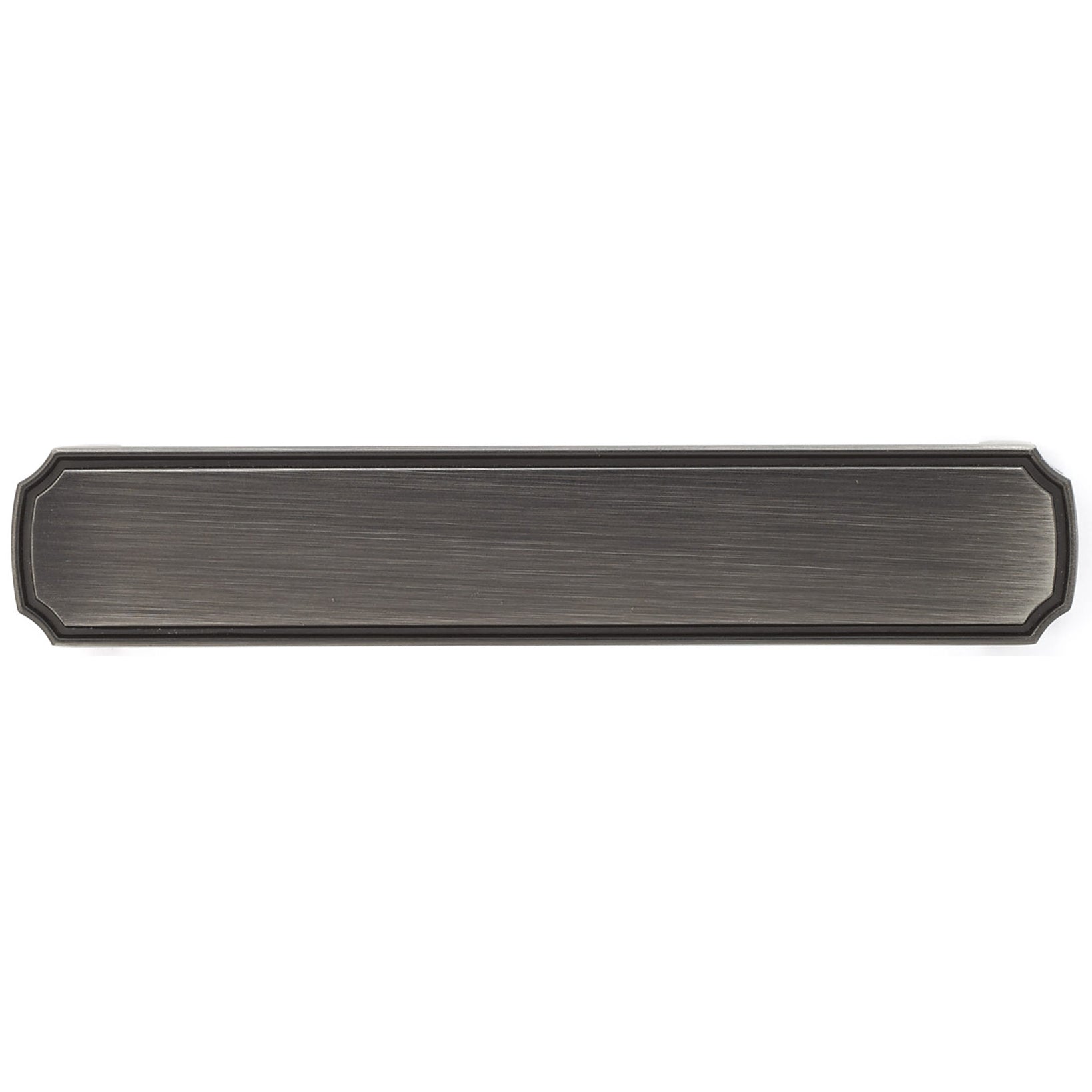 Transitional Pull, 3-3/4" Center-to-Center, Antique Nickel alt 0