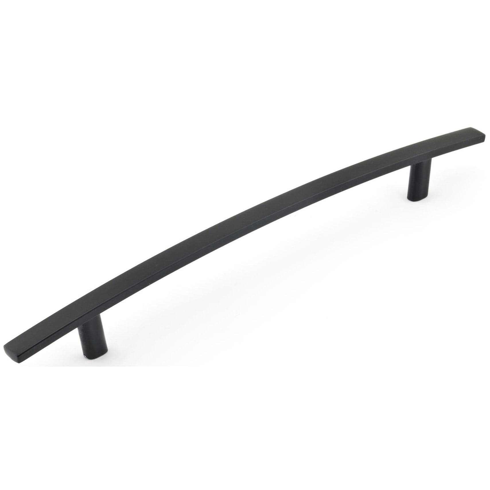 Transitional Pull, 7-9/16" Center-to-Center, Matte Black alt 0