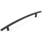 Transitional Pull, 7-9/16" Center-to-Center, Matte Black alt 0