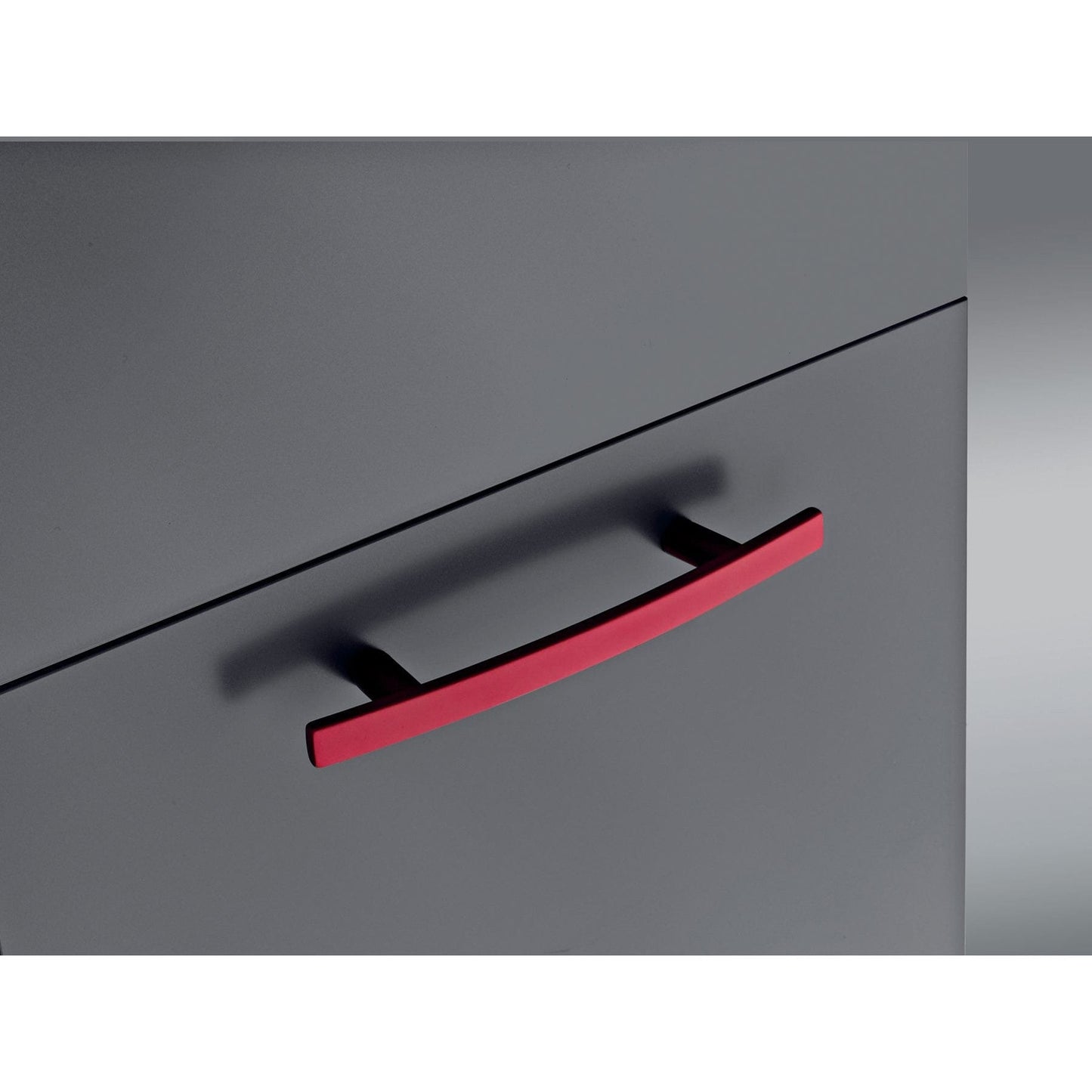 Transitional Pull, 3-3/4" Center-to-Center, Matte Black alt 0