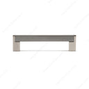 Contemporary Pull - 5-1/16" Center-to-Center - 21/32" W x 5-23/32" L - Brushed Nickel