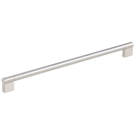 Contemporary Pull, 12-5/8" Center-to-Center, Brushed Nickel alt 0
