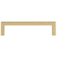 Contemporary Pull, 5-1/16" Center-to-Center, Satin Brass alt 0
