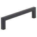 Contemporary Pull, 5-1/16" Center-to-Center, Matte Black alt 0