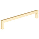 Contemporary Pull, 7-9/16" Center-to-Center, Satin Brass alt 0
