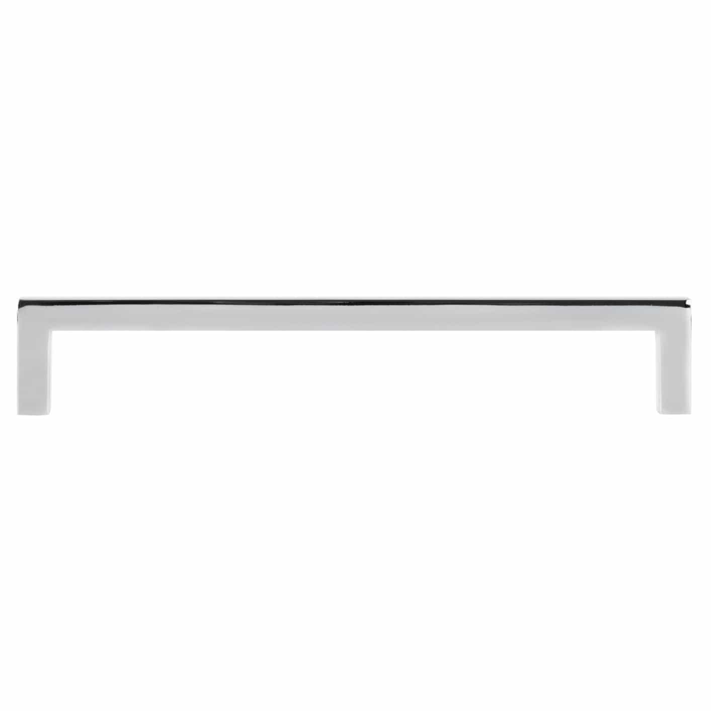 Contemporary Pull, 7-9/16" Center-to-Center, Polished Nickel alt 0