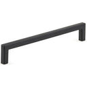 Contemporary Pull, 7-9/16" Center-to-Center, Matte Black alt 0