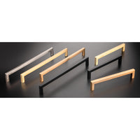 Contemporary Pull, 7-9/16" Center-to-Center, Champagne Bronze alt 0