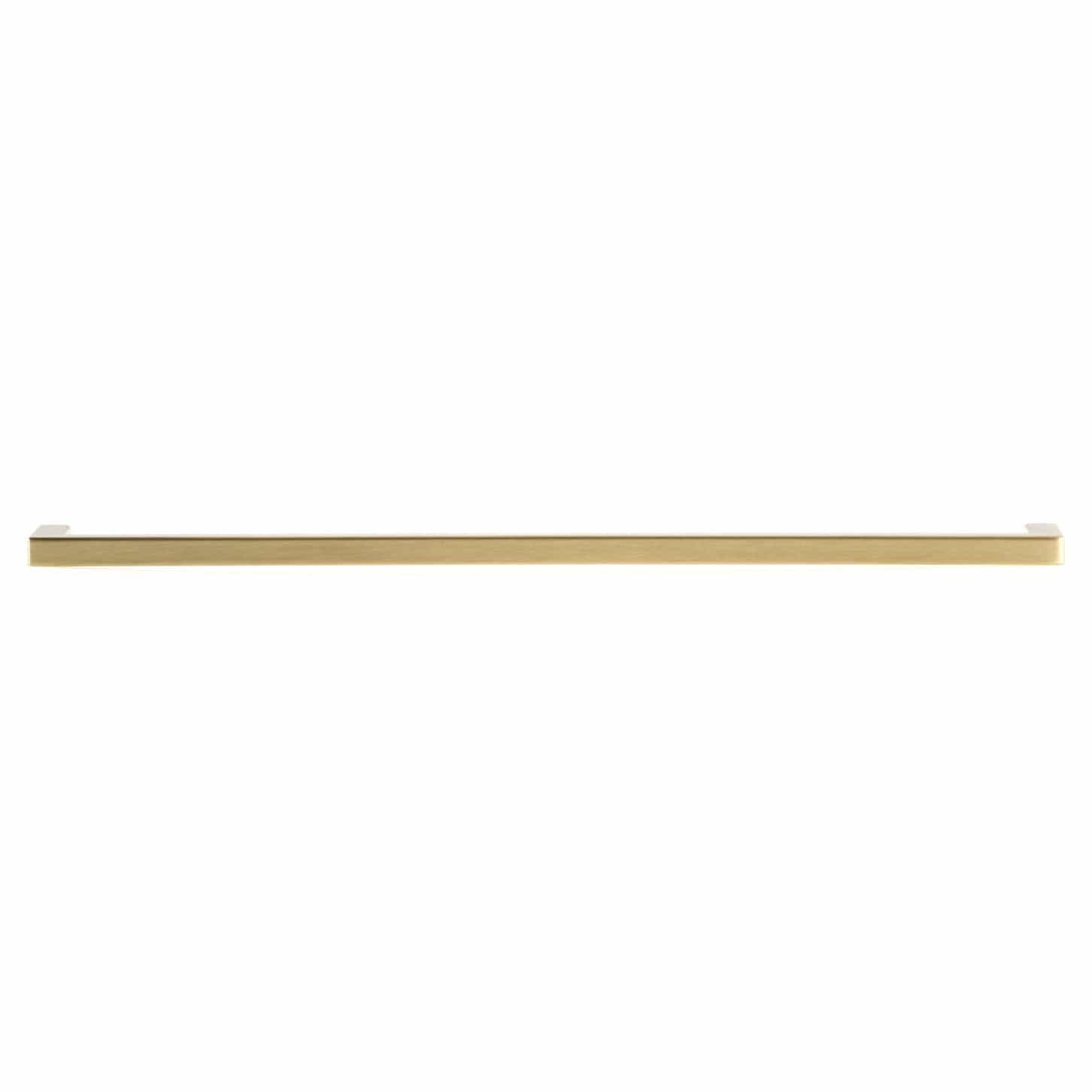 Contemporary Pull, 12-5/8" Center-to-Center, Satin Brass alt 0