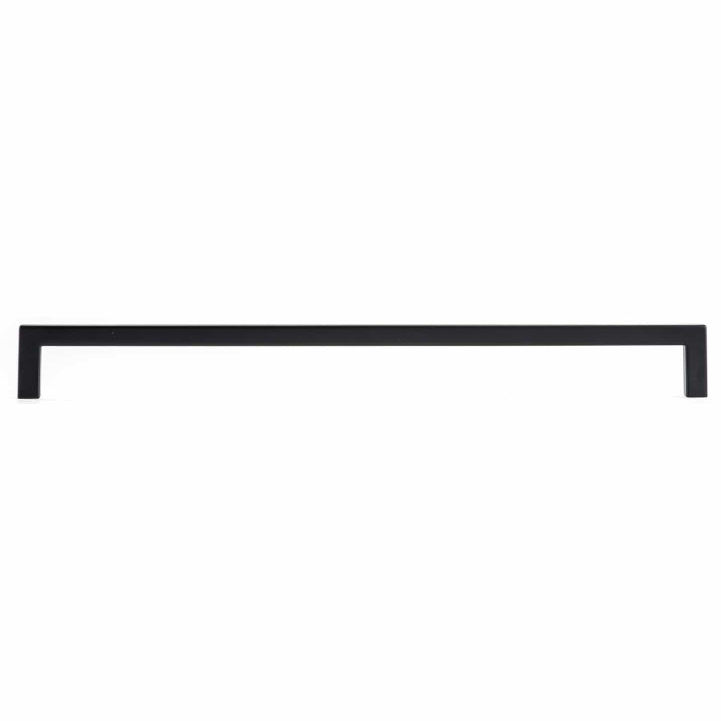 Contemporary Pull, 12-5/8" Center-to-Center, Matte Black alt 0