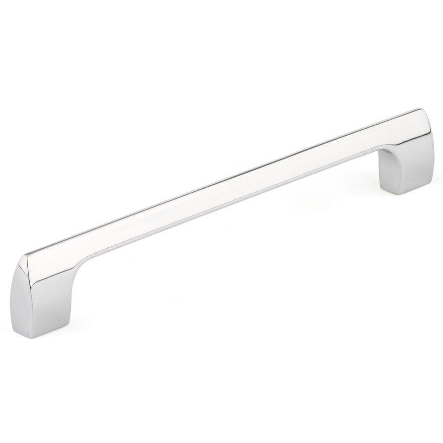 Contemporary Pull, 7-9/16" Center-to-Center, Chrome alt 0
