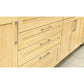 Contemporary Pull, 7-9/16" Center-to-Center, Chrome alt 0
