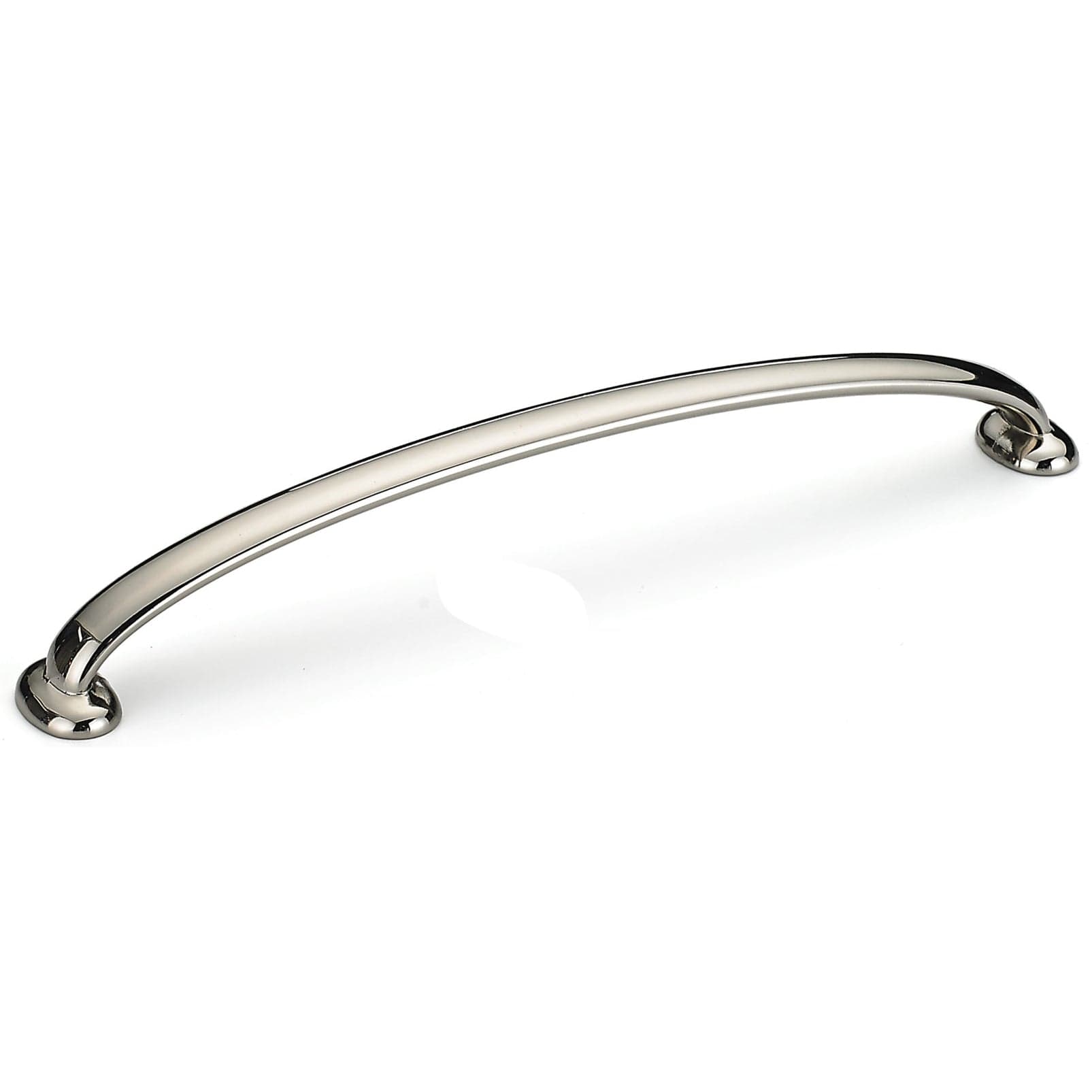 Traditional Pull, 7-9/16" Center-to-Center, Polished Nickel alt 0