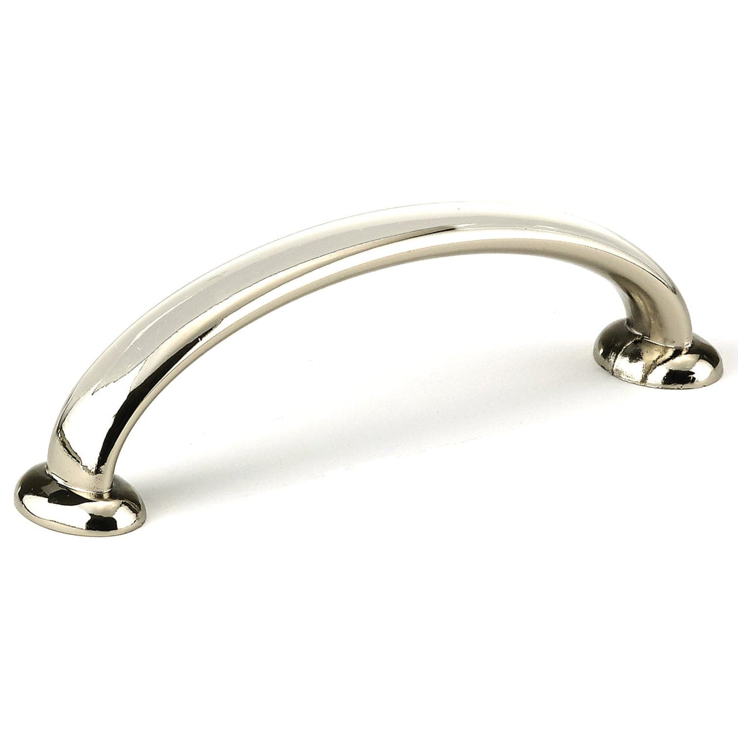 Traditional Pull, 3-3/4" Center-to-Center, Polished Nickel alt 0