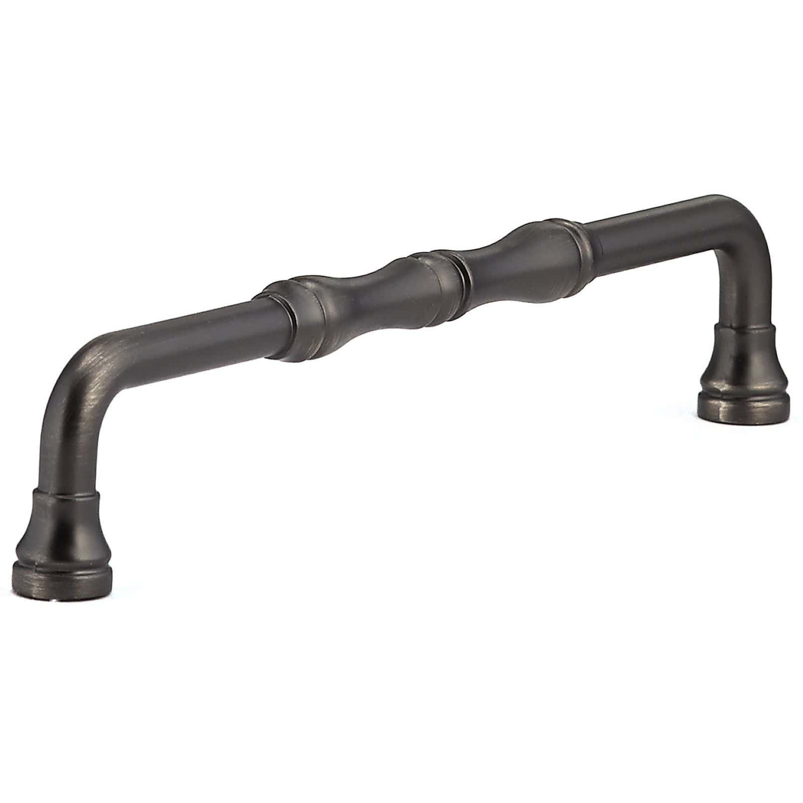 Traditional Pull, 6-5/16" Center-to-Center, Antique Nickel alt 0