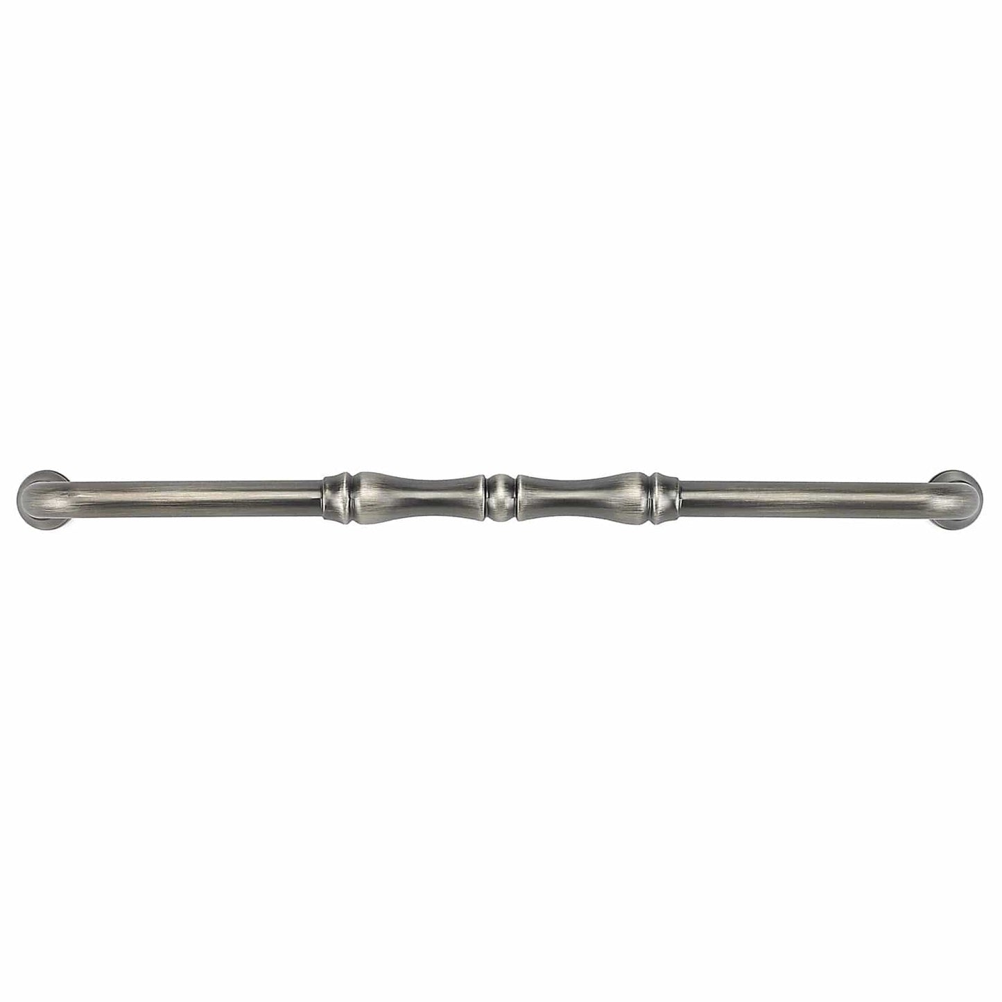 Traditional Pull, 7-9/16" Center-to-Center, Antique Nickel alt 0