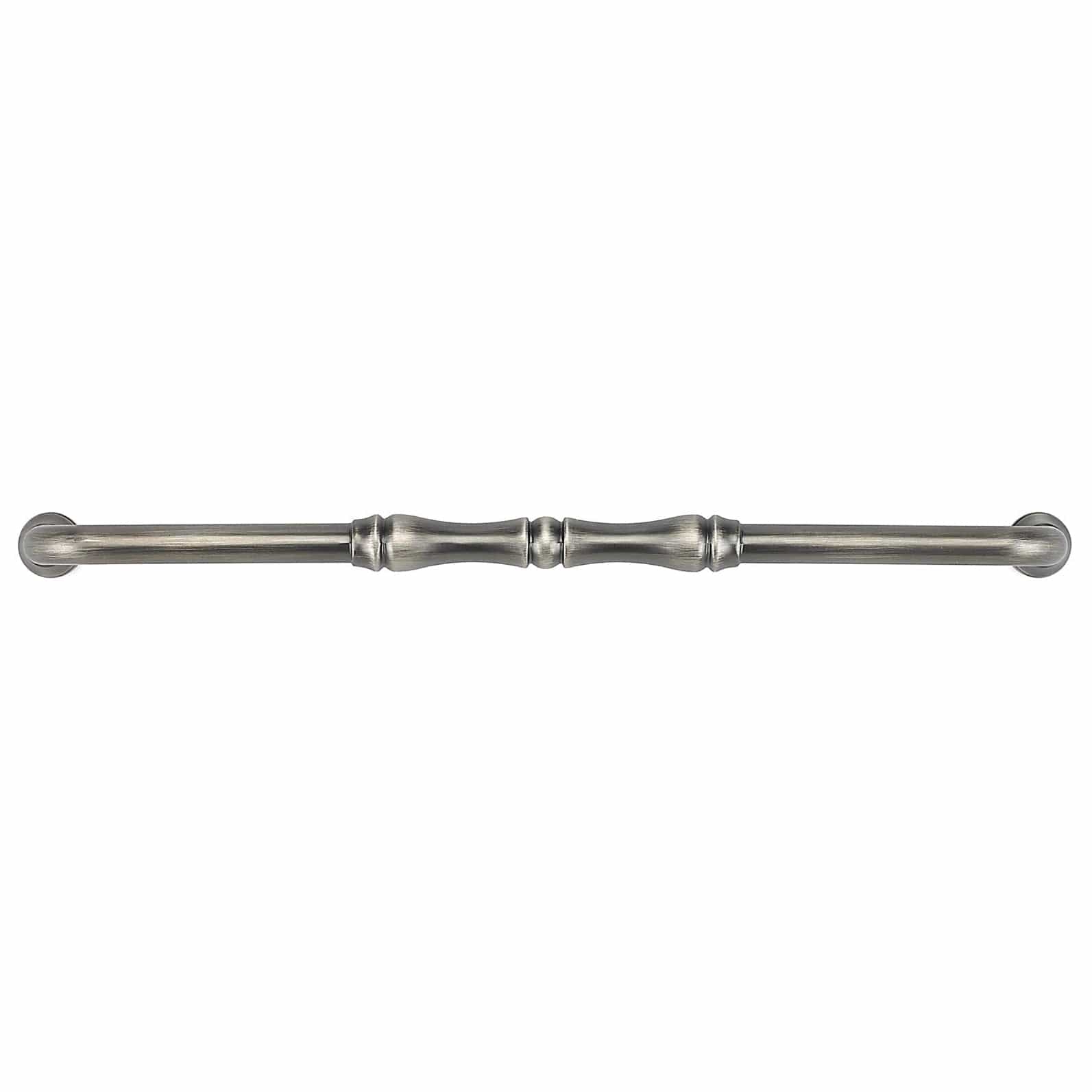 Traditional Pull, 7-9/16" Center-to-Center, Antique Nickel alt 0