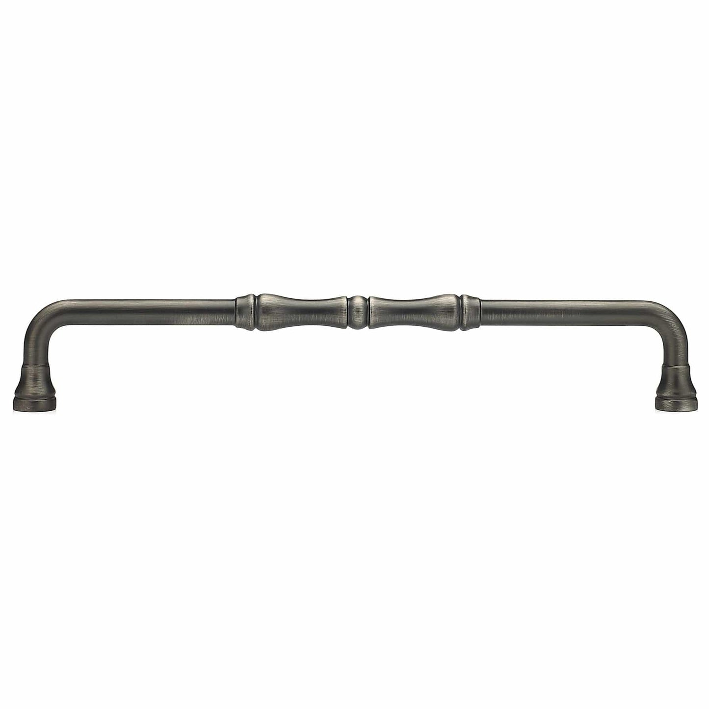 Traditional Pull, 7-9/16" Center-to-Center, Antique Nickel alt 0