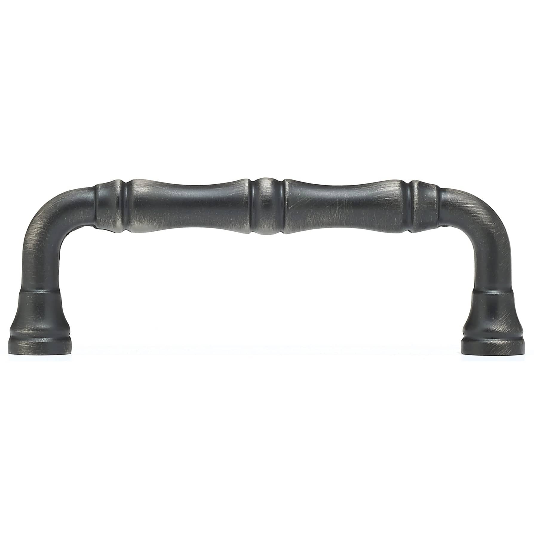 Traditional Pull, 3" Center-to-Center, Antique Nickel alt 0