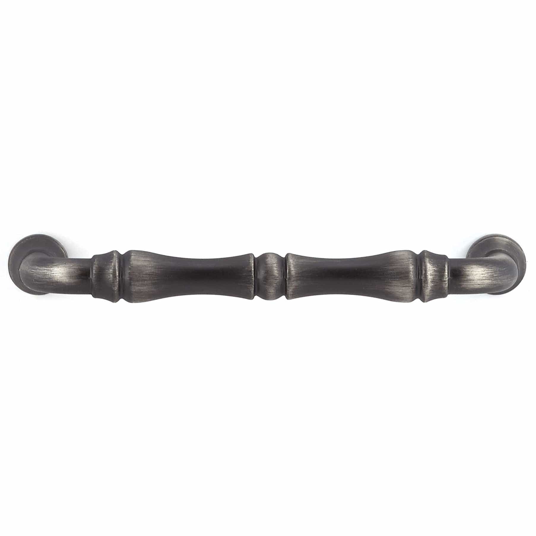 Traditional Pull, 3-3/4" Center-to-Center, Antique Nickel alt 0