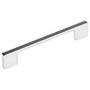 Contemporary Pull, 5-1/16" Center-to-Center, Chrome alt 0