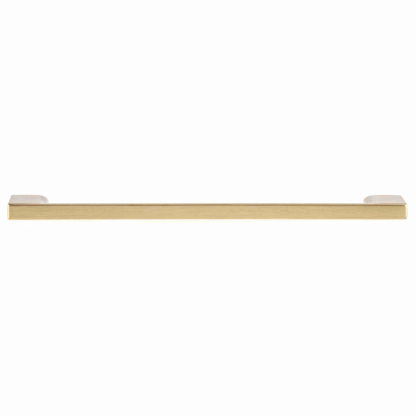 Contemporary Pull, 7-9/16" Center-to-Center, Satin Brass alt 0
