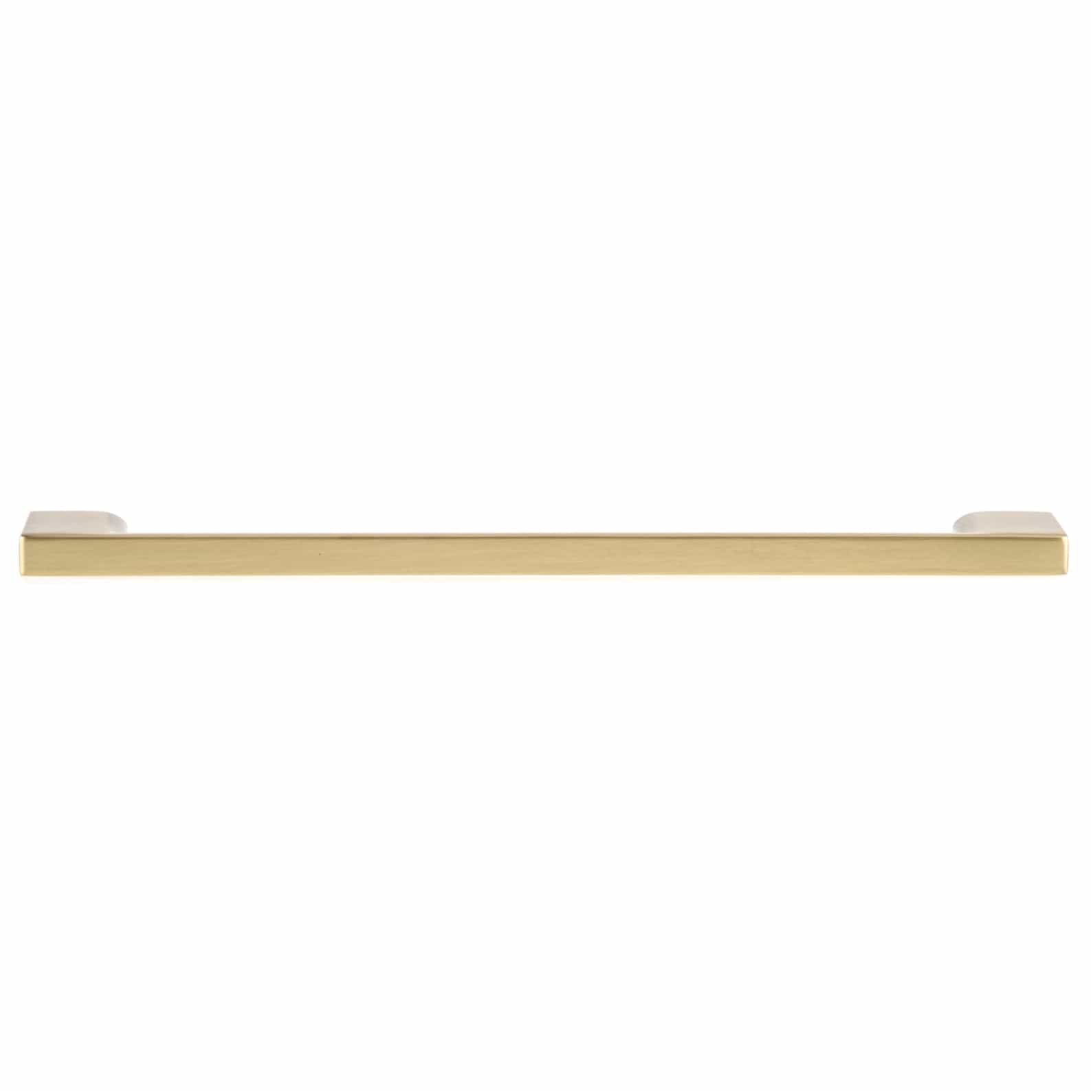 Contemporary Pull, 7-9/16" Center-to-Center, Satin Brass alt 0