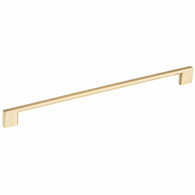 Contemporary Pull, 12-5/8" Center-to-Center, Satin Brass alt 0