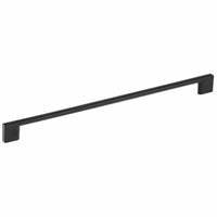 Contemporary Pull, 12-5/8" Center-to-Center, Matte Black alt 0