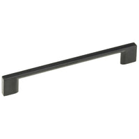 Contemporary Pull, 3-3/4" Center-to-Center, Matte Black alt 0