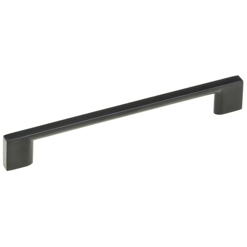 Contemporary Pull, 3-3/4" Center-to-Center, Matte Black alt 0