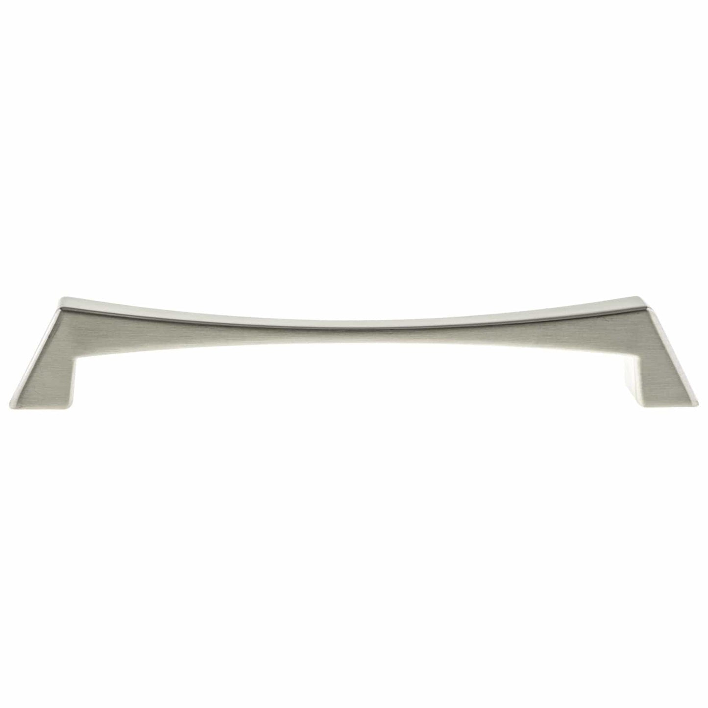 Contemporary Pull, 7-9/16" Center-to-Center, Brushed Nickel alt 0
