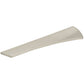 Contemporary Pull, 3-3/4" Center-to-Center, Brushed Nickel alt 0