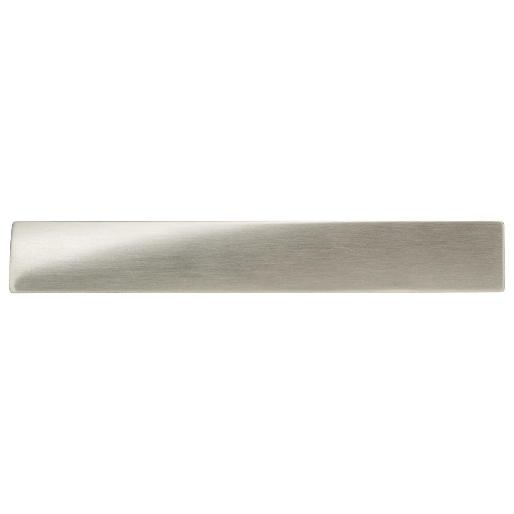 Contemporary Pull, 3-3/4" Center-to-Center, Brushed Nickel alt 0