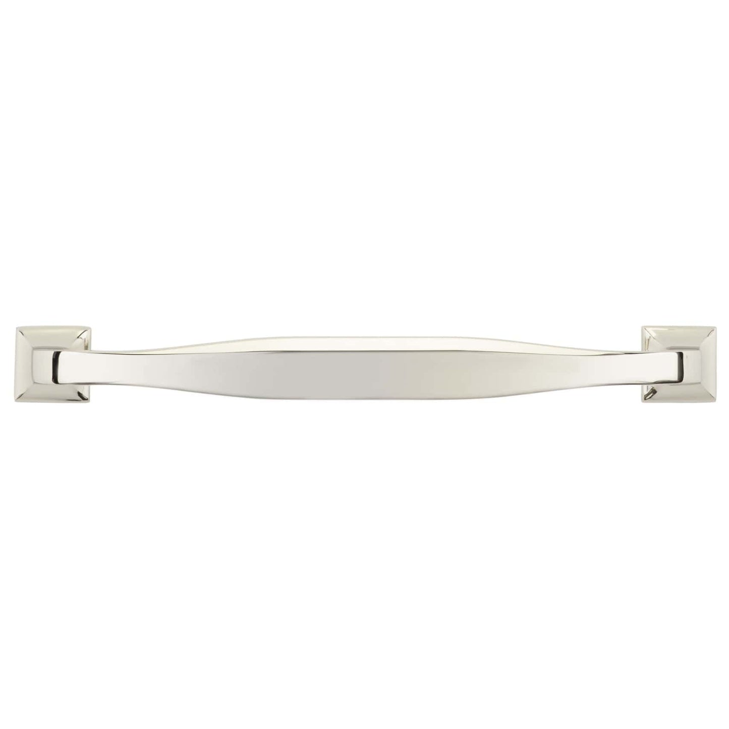 Transitional Pull, 8" Center-to-Center, Polished Nickel alt 0