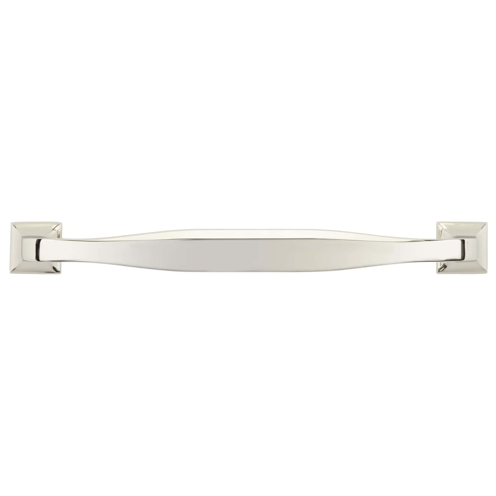 Transitional Pull, 8" Center-to-Center, Polished Nickel alt 0
