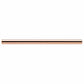 Contemporary Pull, 7-9/16" Center-to-Center, Polished Copper alt 0