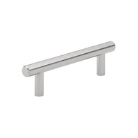 Contemporary Pull, 3-3/4" Center-to-Center, Brushed Nickel