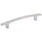 Contemporary Pull, 5-1/16" Center-to-Center, Crystal, Chrome alt 0