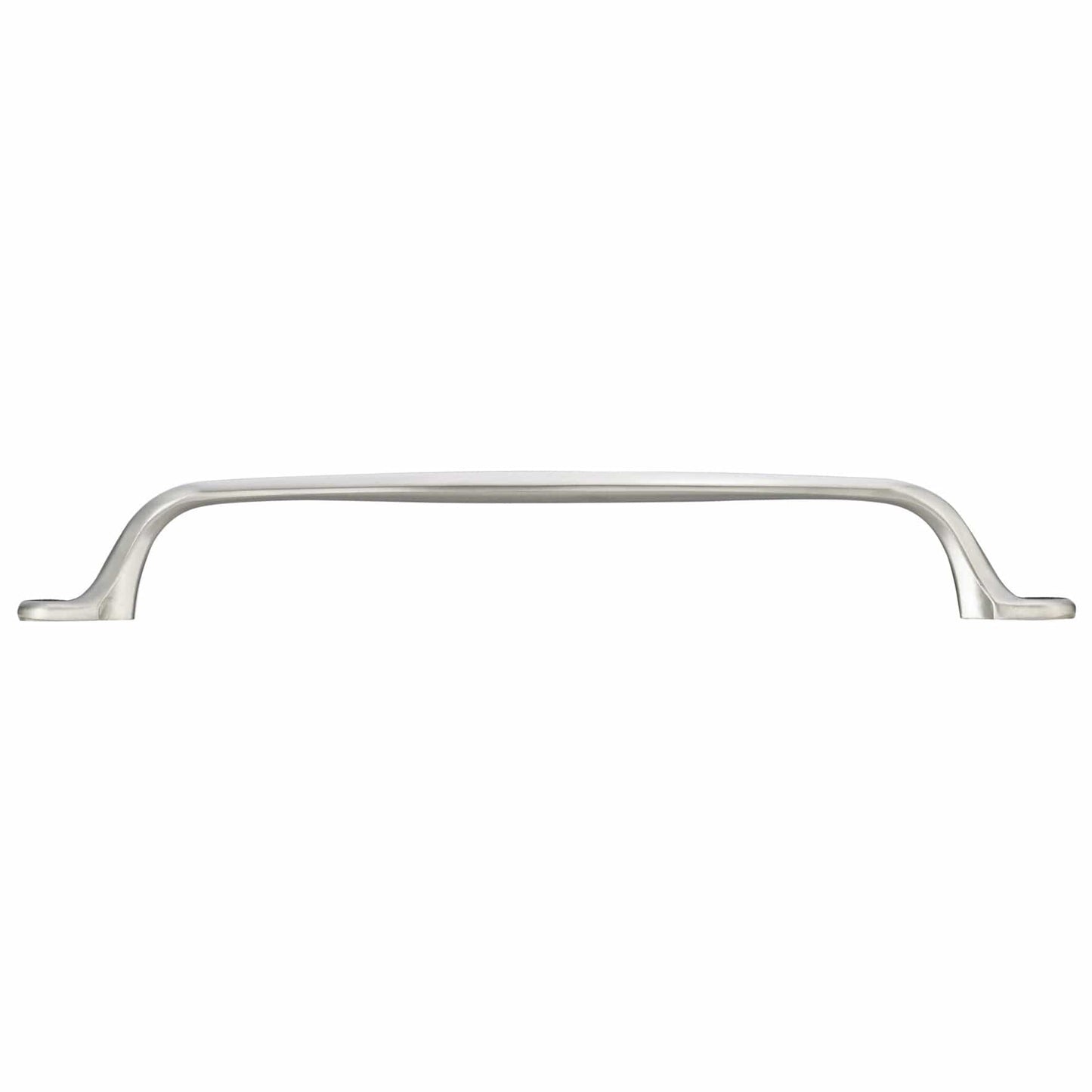 Traditional Pull, 10-1/8" Center-to-Center, Brushed Nickel alt 0